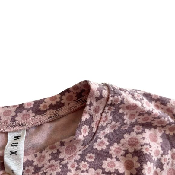 Huxbaby Girls Floral Organic Cotton Dress Size 3 - Picture 4 of 8